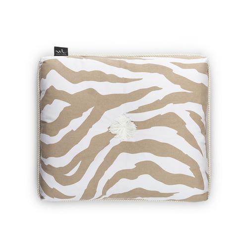 KAPOKKUDDE ZEBRA BEIGE